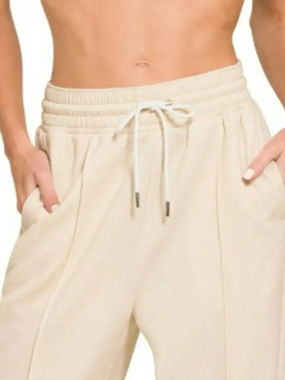 Drawstring Scuba Sweatpants Pocket Joggers Jogger Pants
