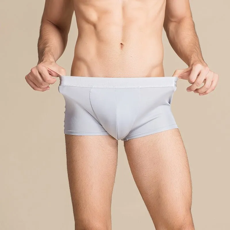 Smooth Silk Mid Rise Boxer Briefs