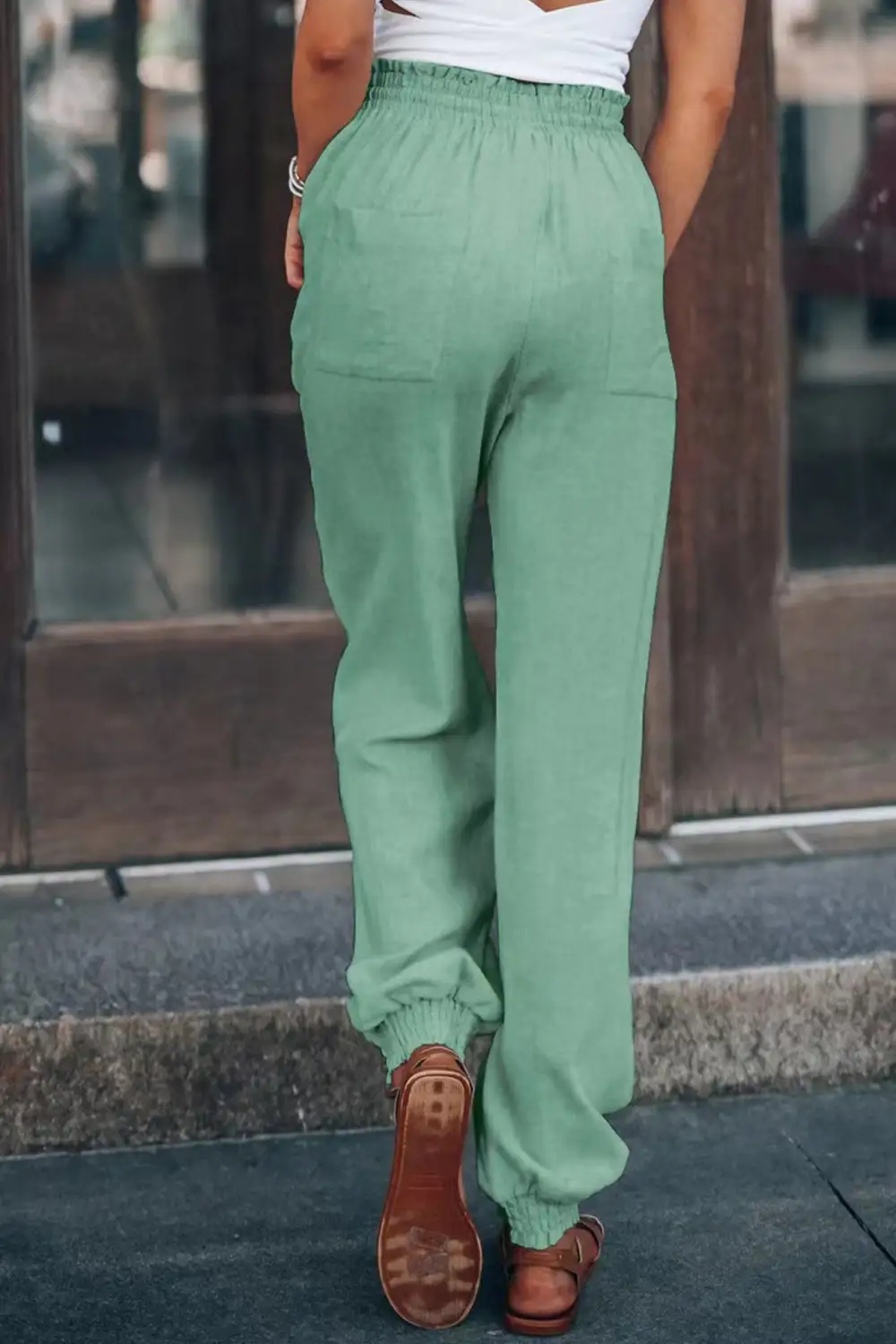 Relaxed Drawstring Everyday Pants