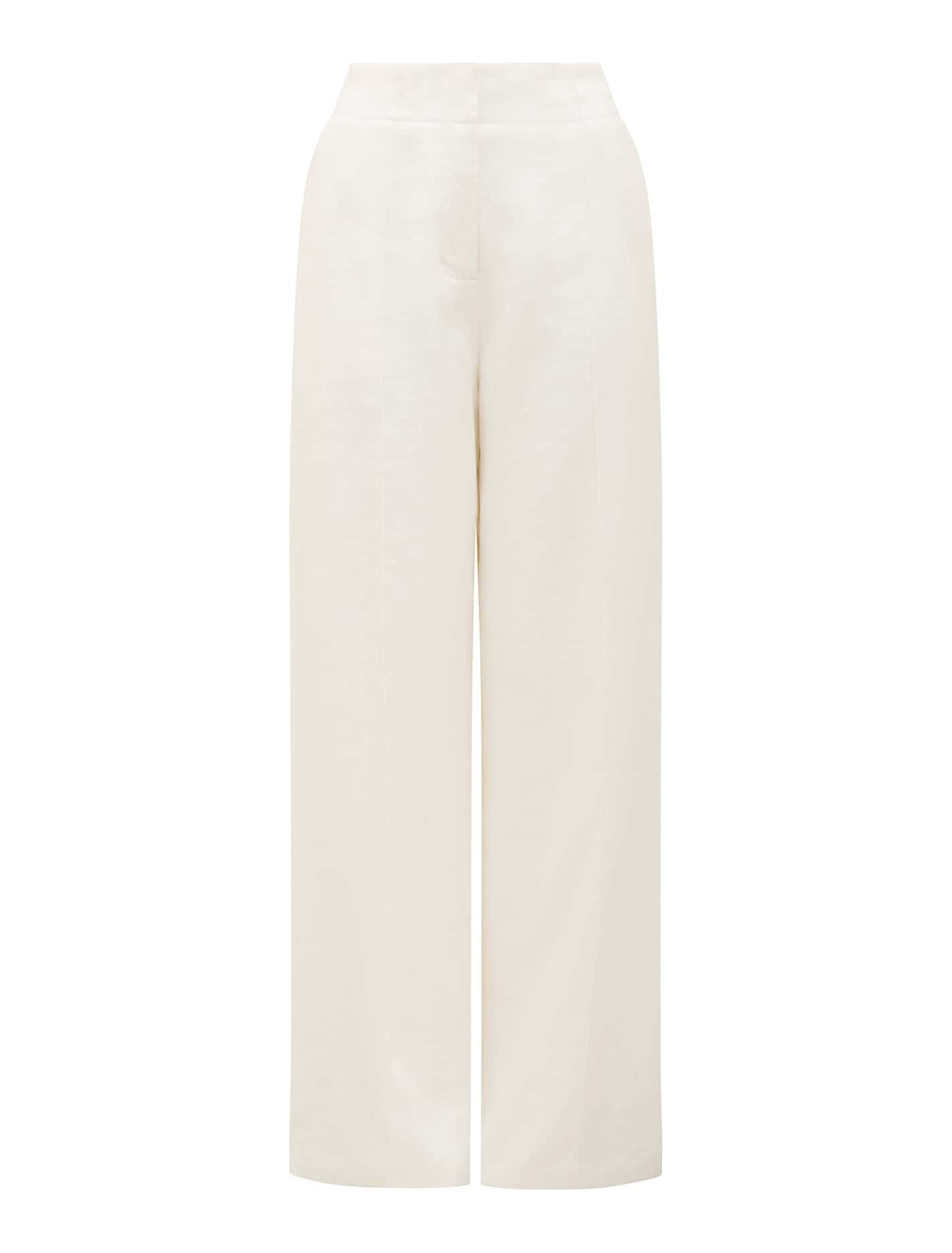 Linen Wide-Leg Pants