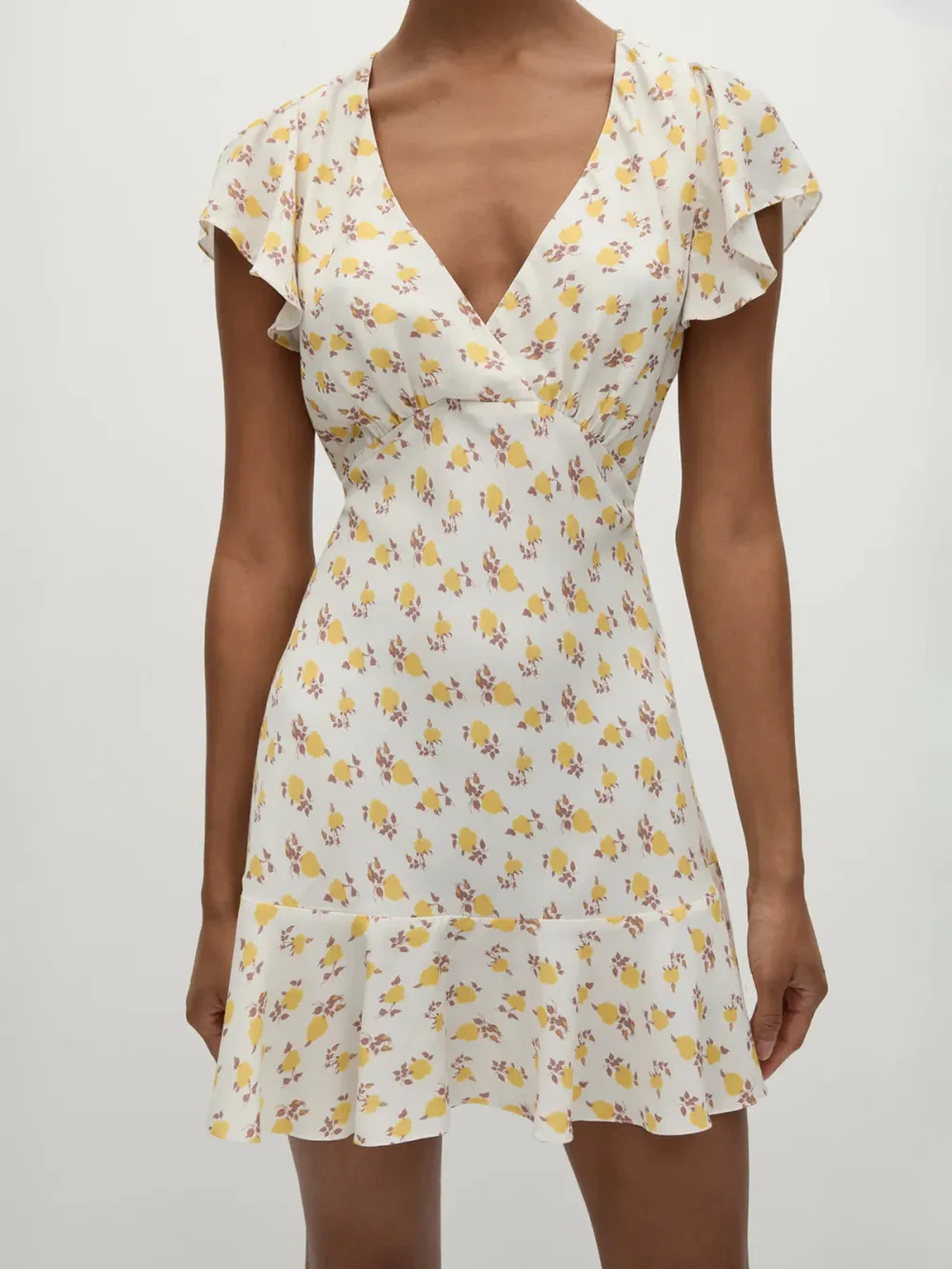 Casual Style Rose Mini Dress