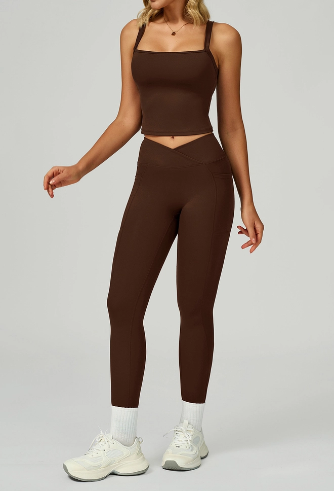 Wide Strap Activewear Set