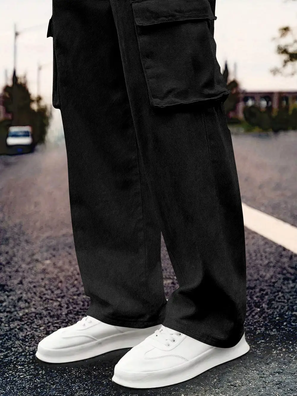 Streamlined Travel Cotton For Track Cargo Pants