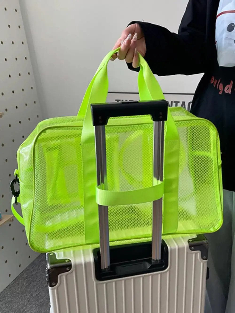 Multiple Pockets Pvc Duffel Bag