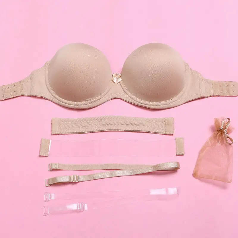 Cooling Silicone Gathering Bra