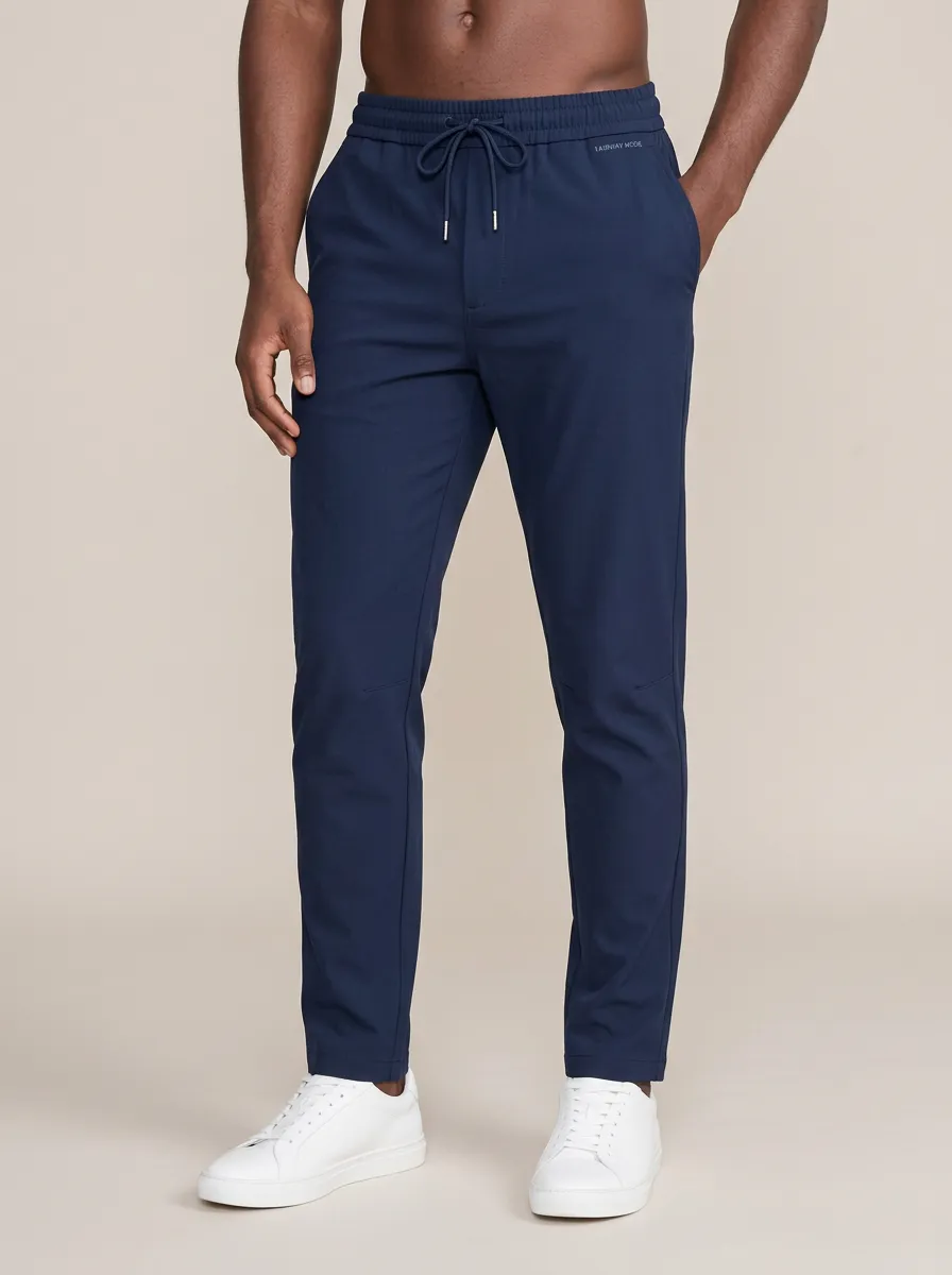 Textured Classic Golf Athletic Pants