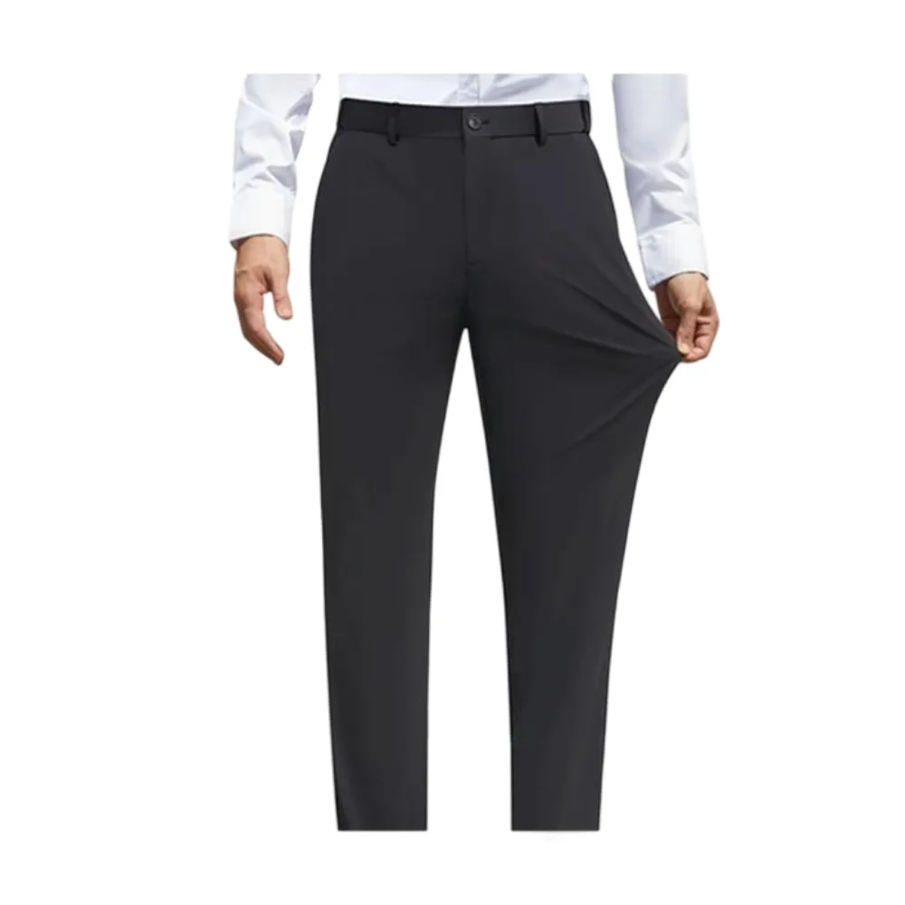🔥 Black Friday Deal: Men's Stretch Dress Pants 👖 No Iron + Expandable Waist | Golf/Business Casual
