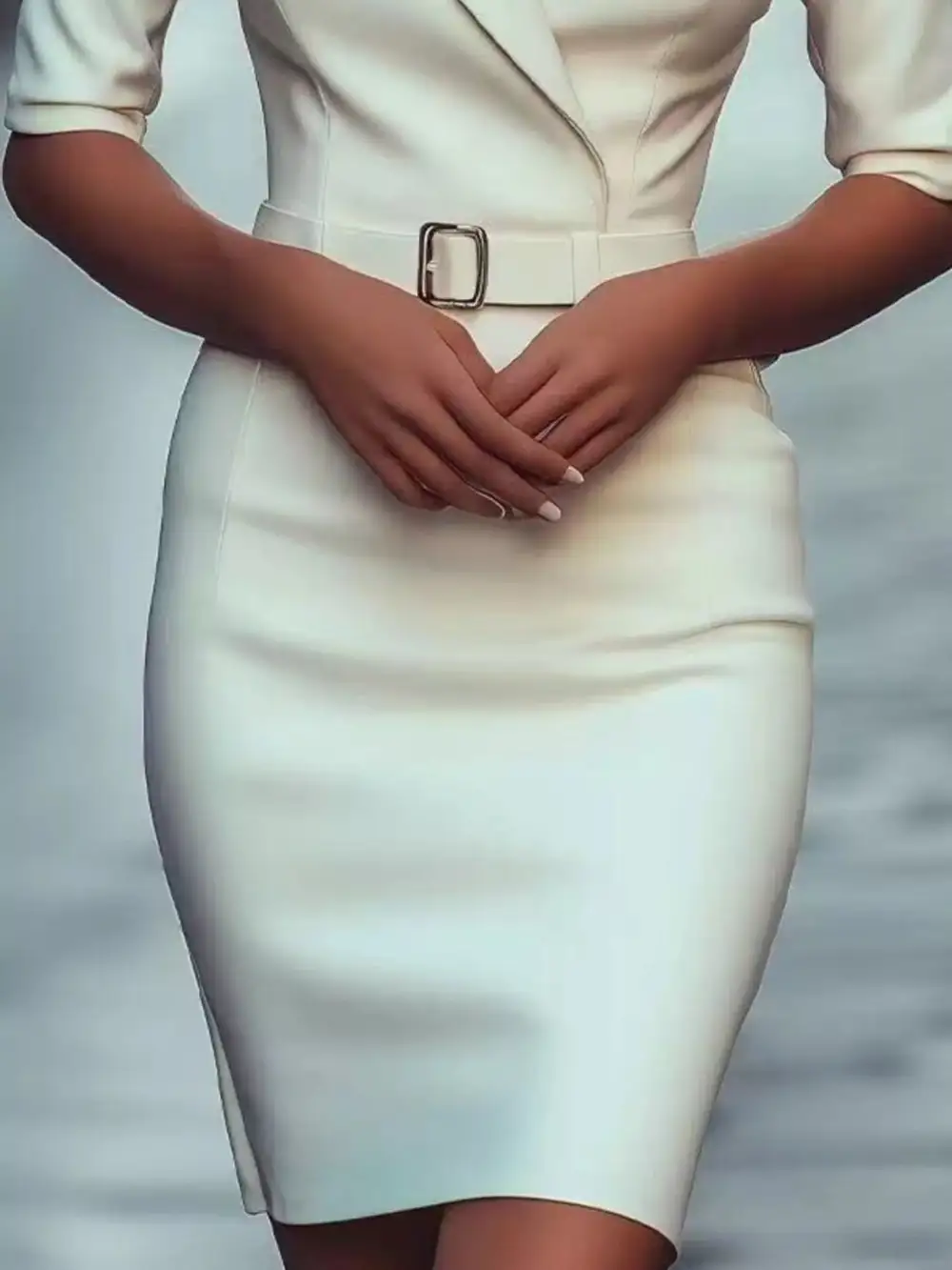 Wearable Cut Short Sleeve Dress