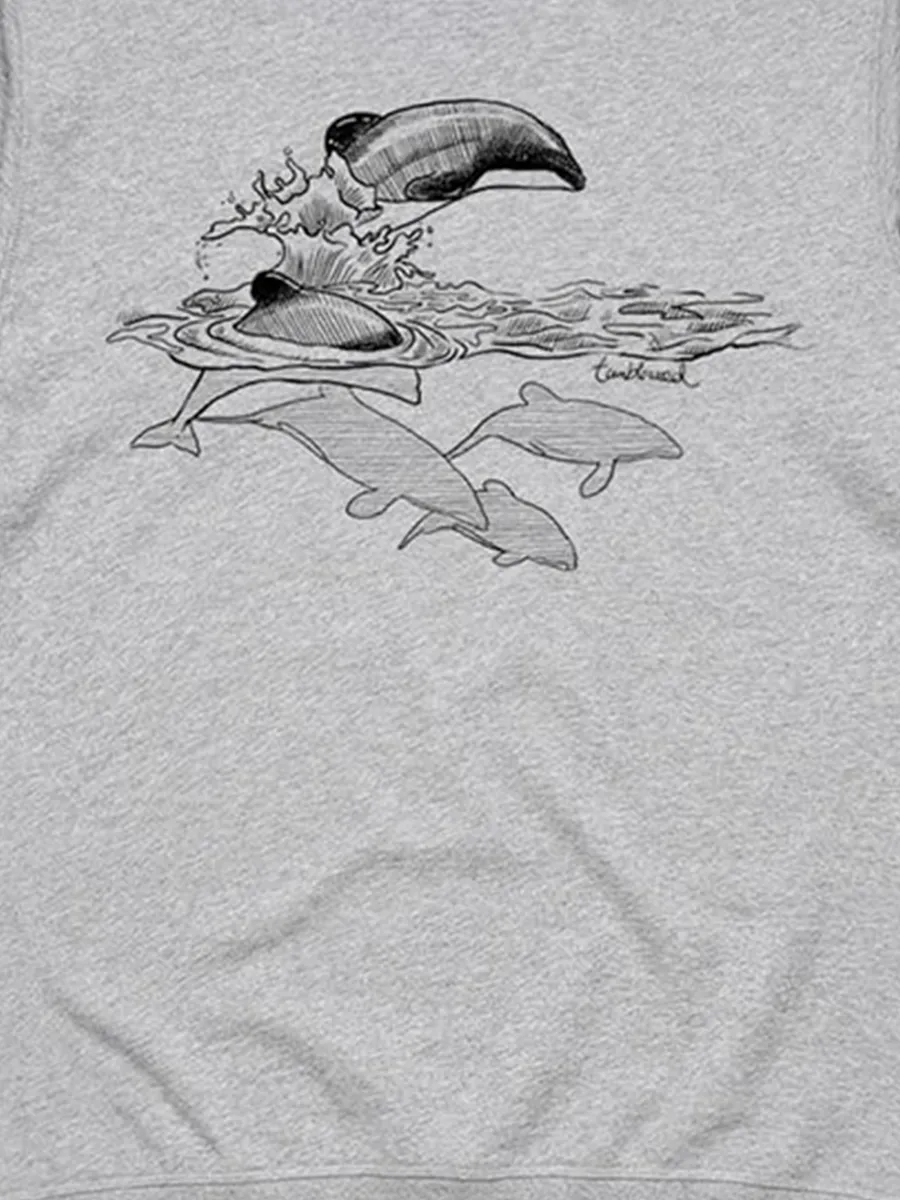 Simple Maui dolphin pattern casual sportswear that is versatile and suitable for all occasions