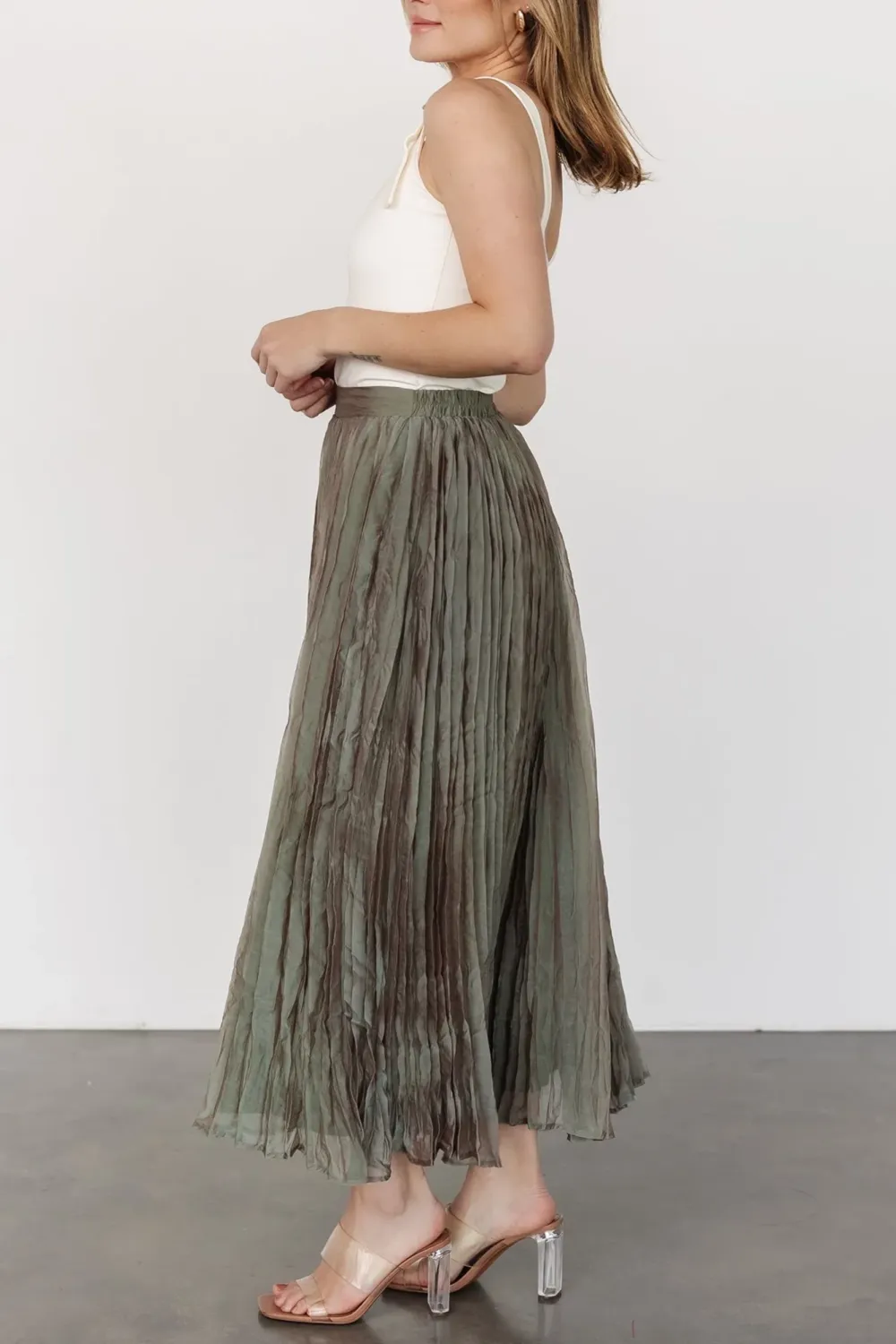 Elegant Lady Soft And Beautiful Organza Skirt