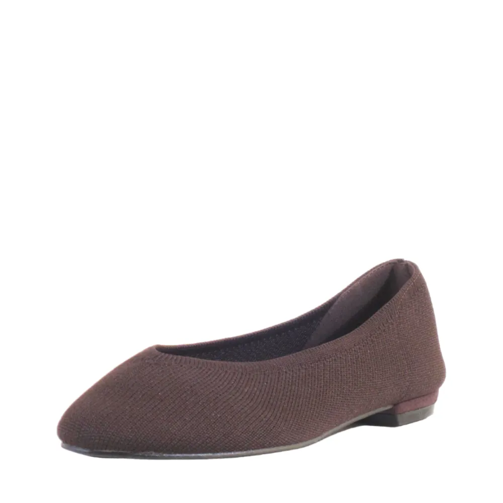 Stretch Knit Ballet Flats