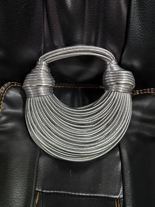 Everyday Geometric Zip-Top Shoulder Bag