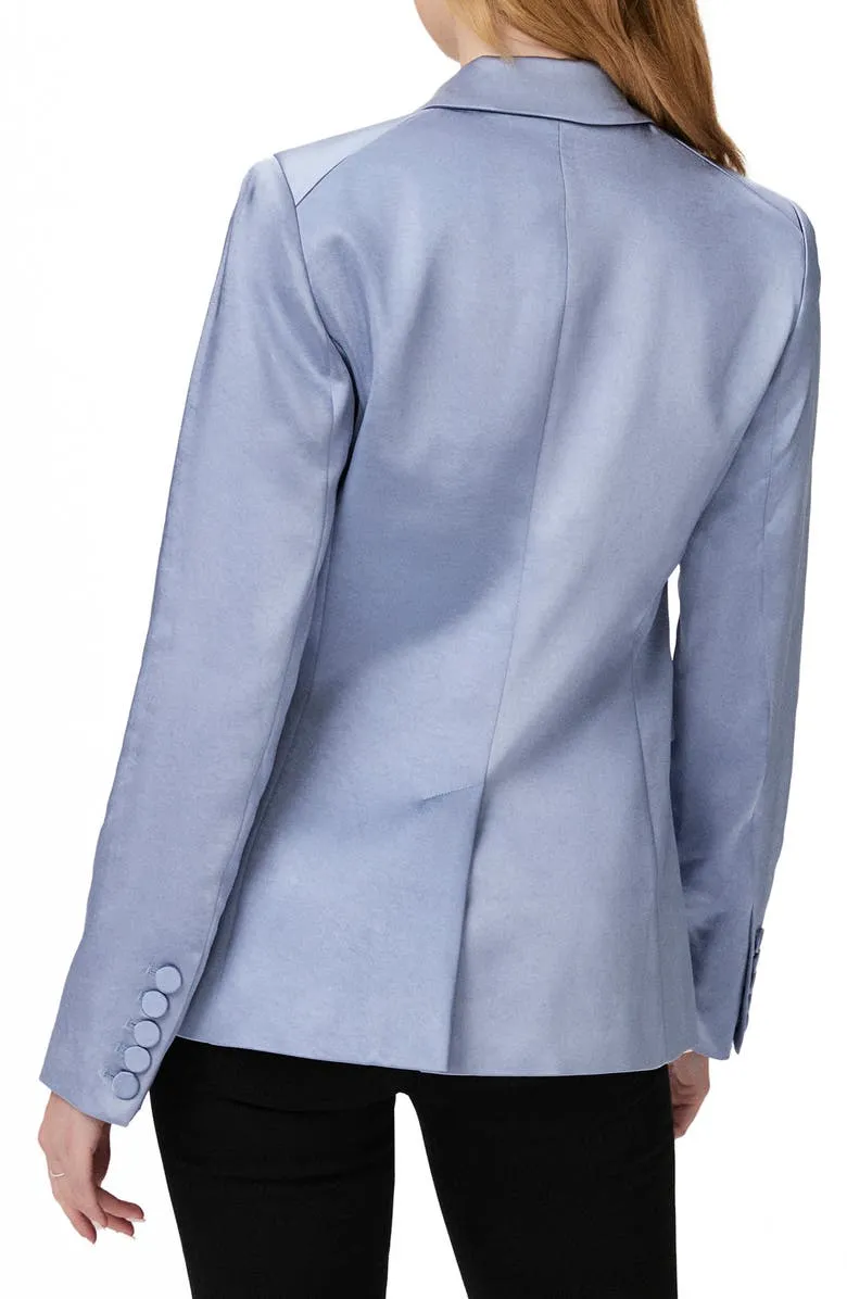 Slim Fit Satin Blazer