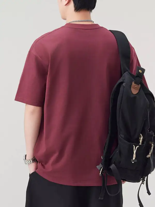 Daily Round Neck Short Sleeve T-Shirt