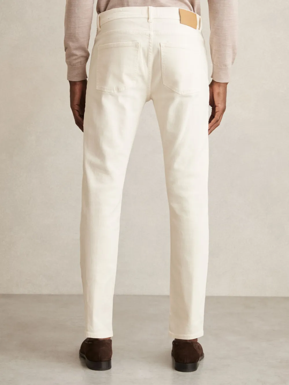 Solid Color Men's Jeans
