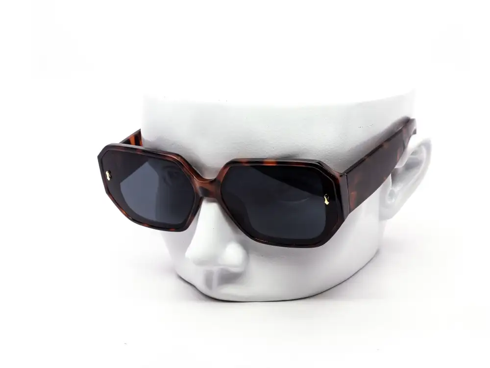 12-Pack Chunky Hexagon Assorted Daily Sunglasses