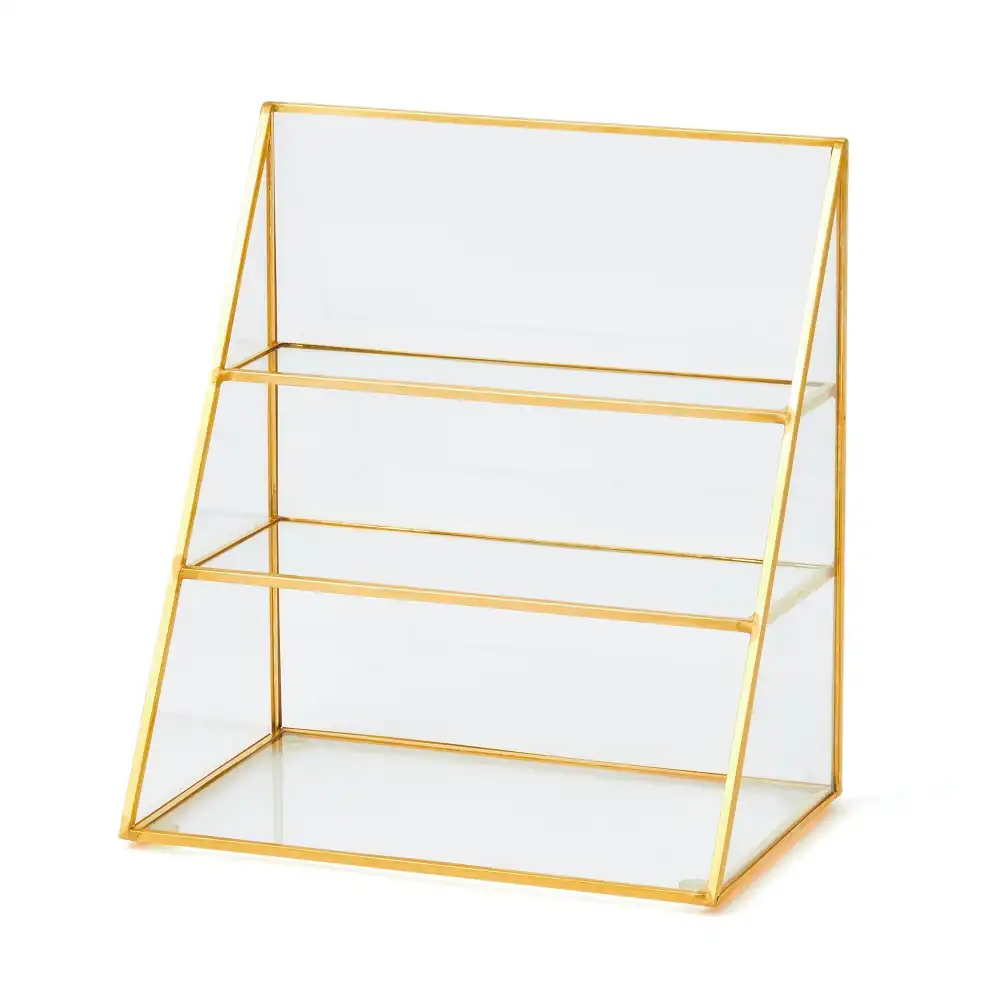 Glass Organizer Stand