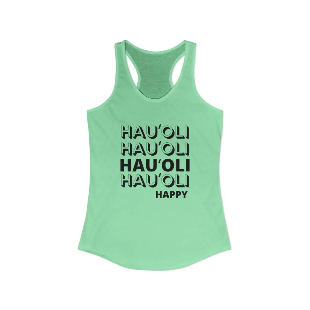 Cheerful Wordmark Racerback Tank