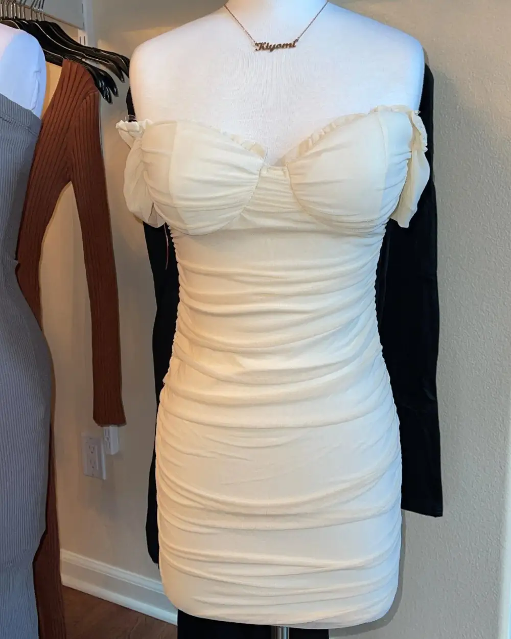 Ruched Mini Dress Mini Dress