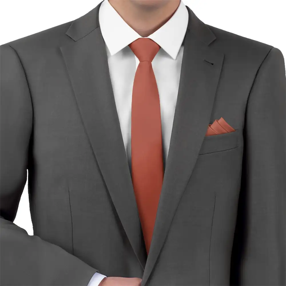 Versatile Solid Theme Necktie