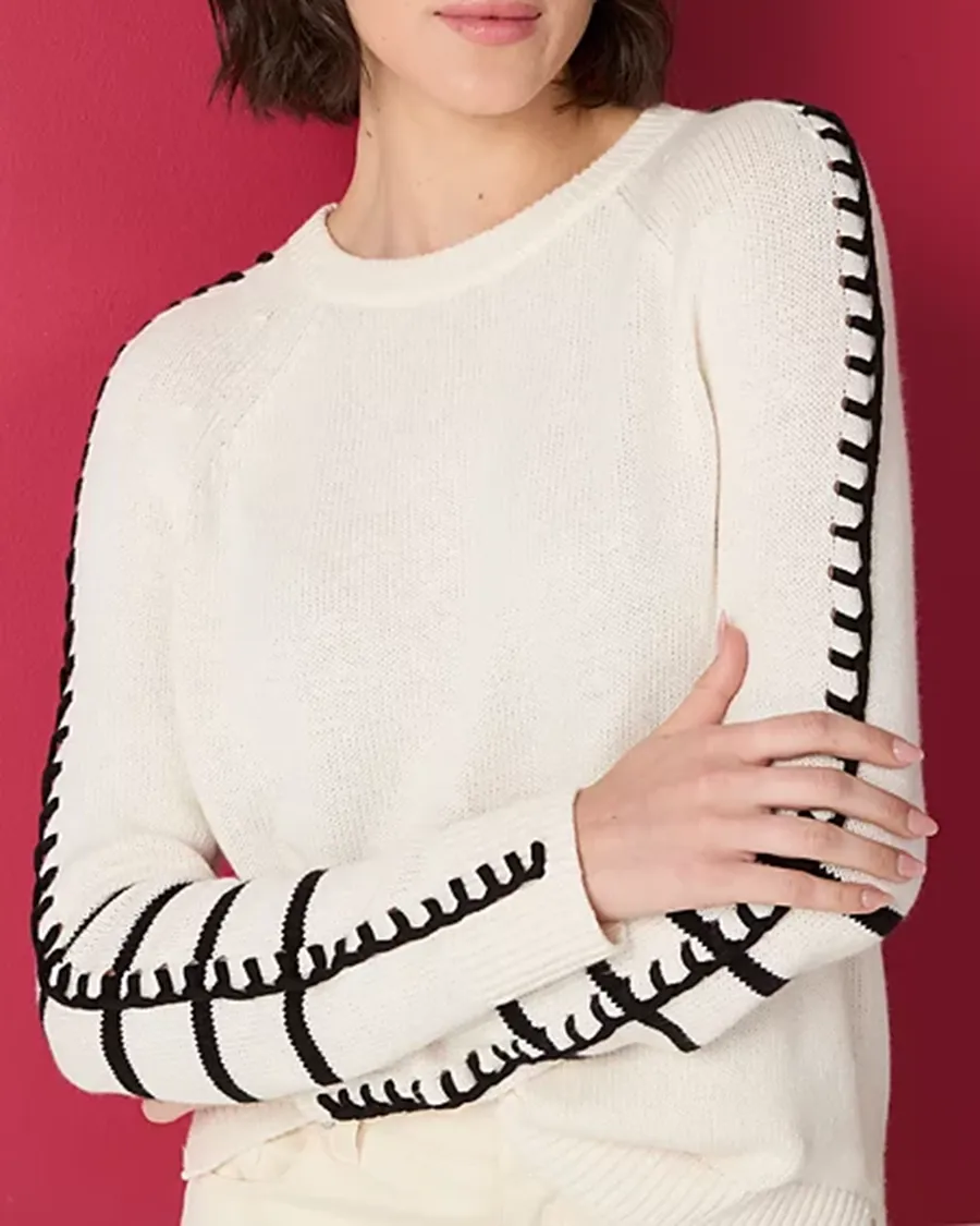 Pullover Style Dashing Down Sweater