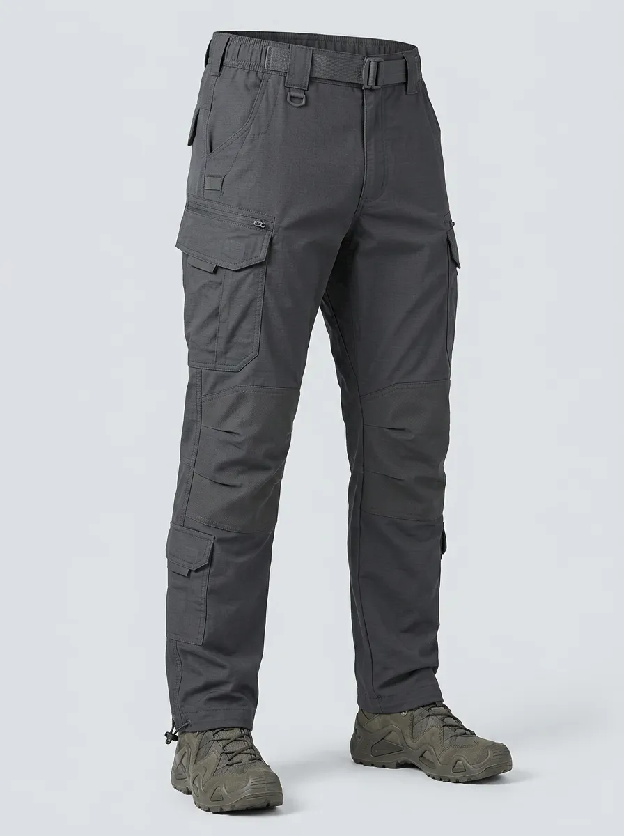 Men's Articulated-Knee Tactical Cargo Pants