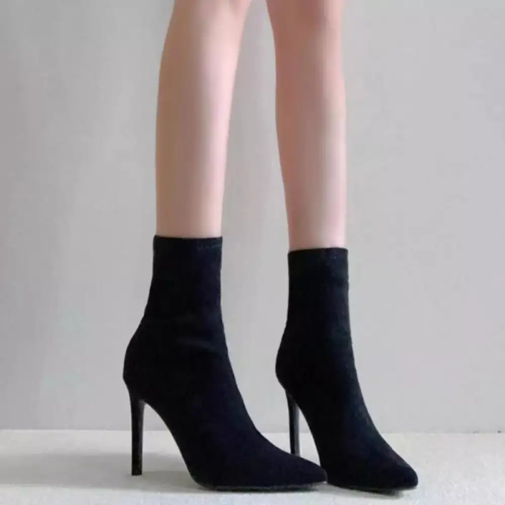 Classic Point Toe Stiletto Boots