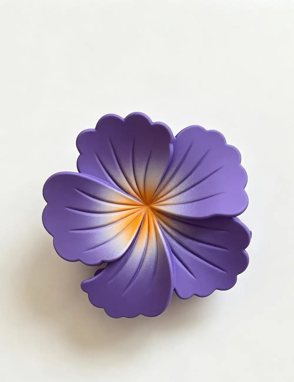 Gradient Hibiscus Flower Hair Hair Claw Clip