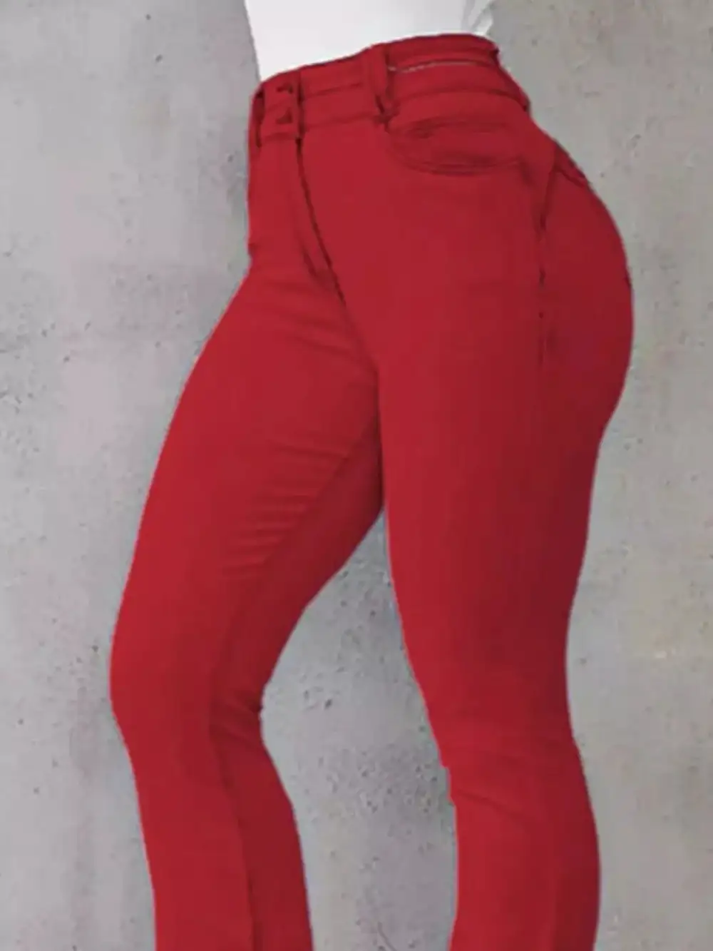 Modern High Waist Flare Leg Denim Jeans
