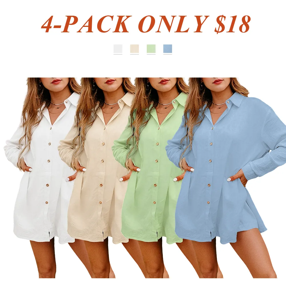 Women's Two-Piece Shirt And Shorts Set