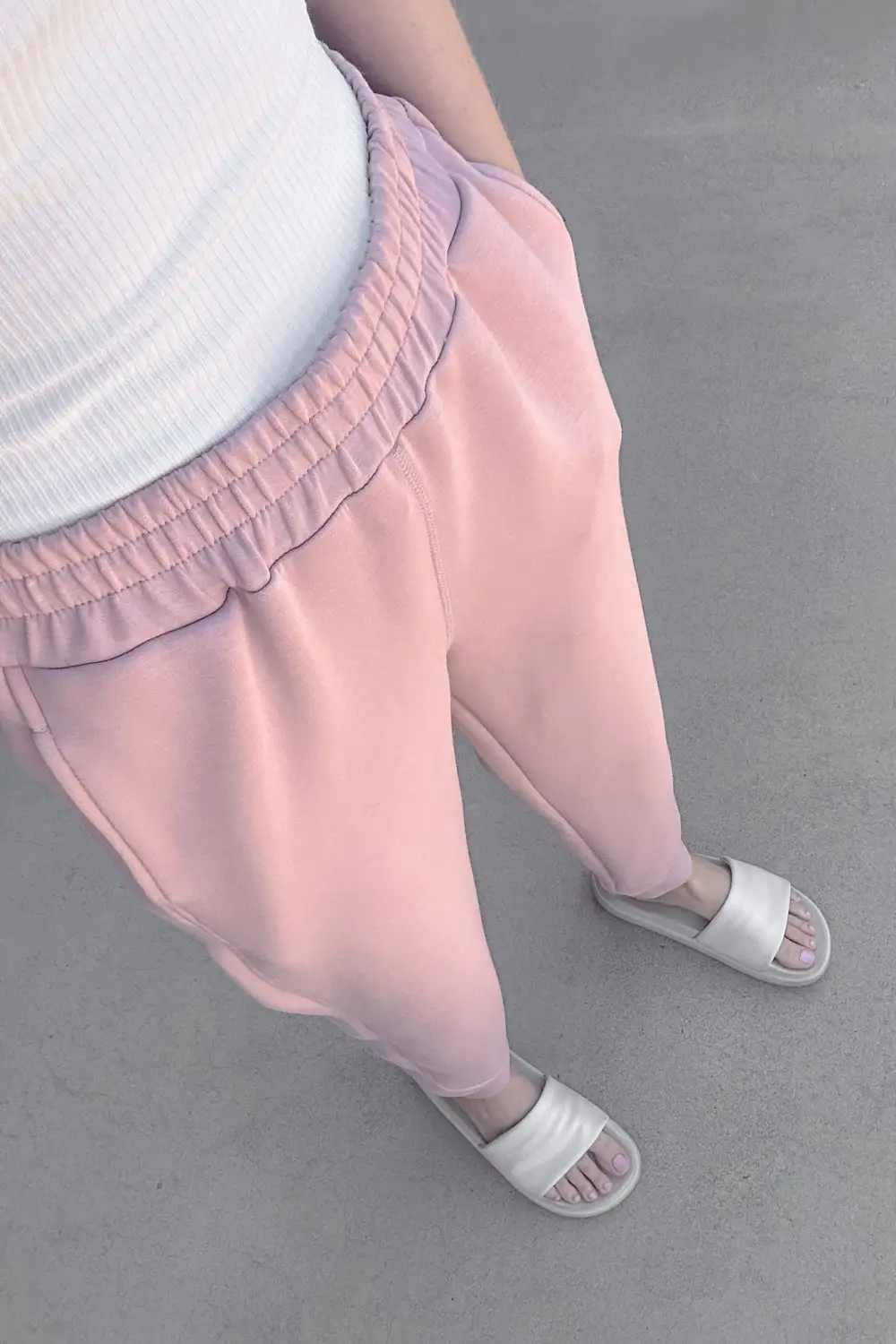 Soft Drawstring Jogger Pants