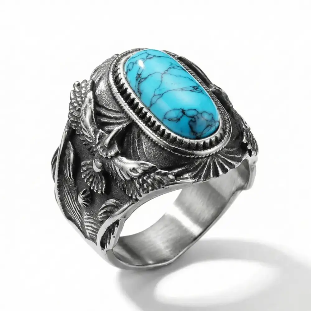 Men's Eagle Ring