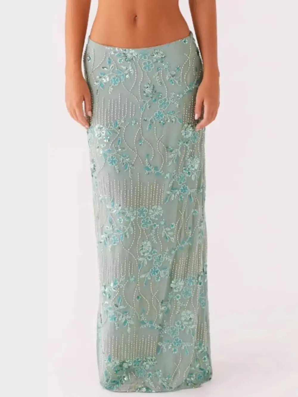 Lace Maxi Skirt