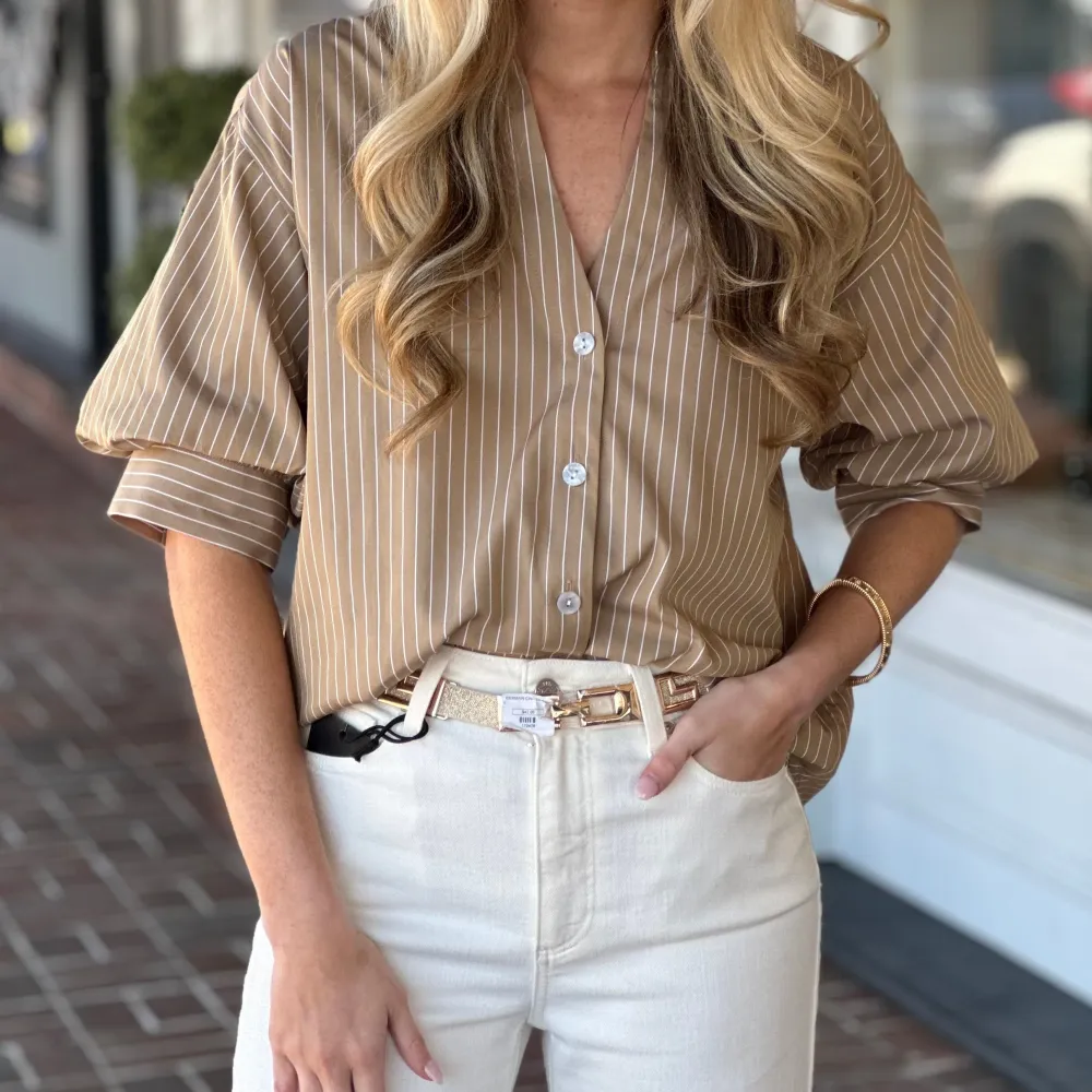 Striped Casual Shirt