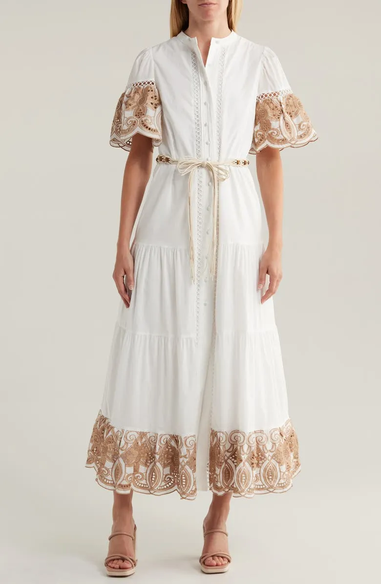 Southampton Embroidered Maxi Dress