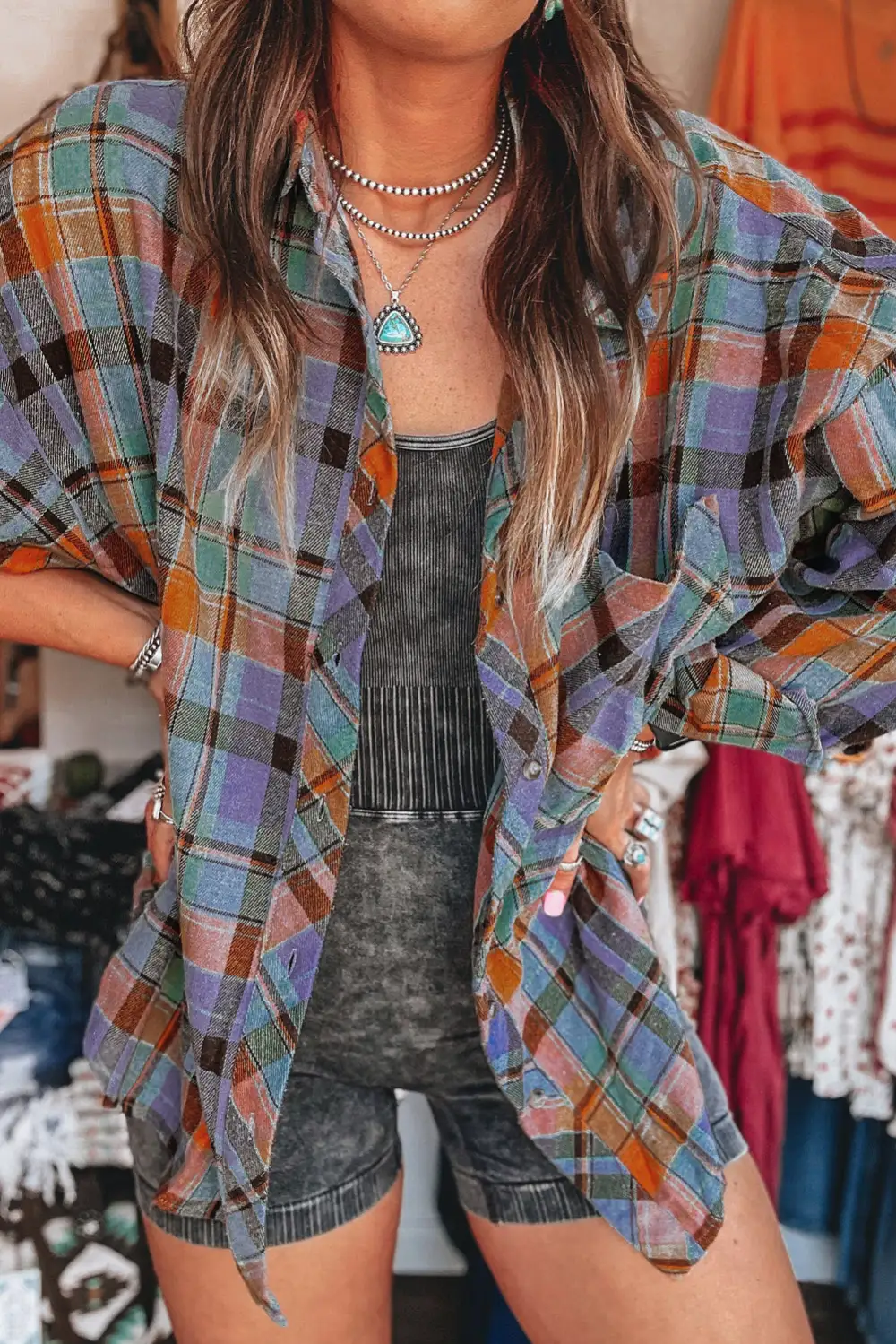 Plaid Casual Shirt