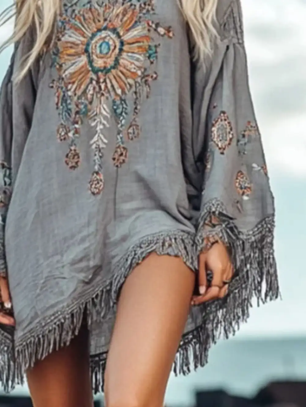 Long Sleeve Mini Dress