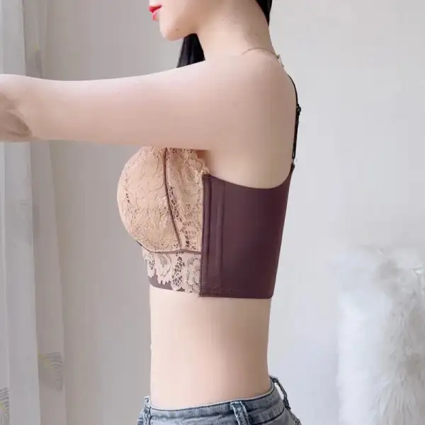 Full-Cup Floral Lace Bralette