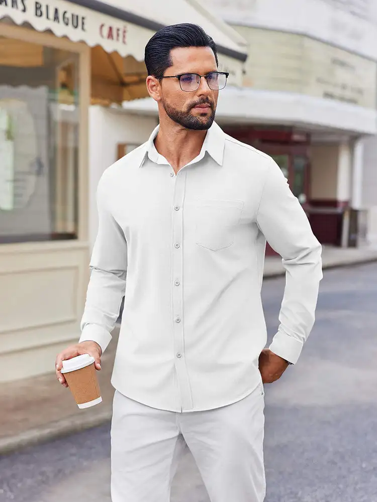Business Casual Button Down Dress Shirt