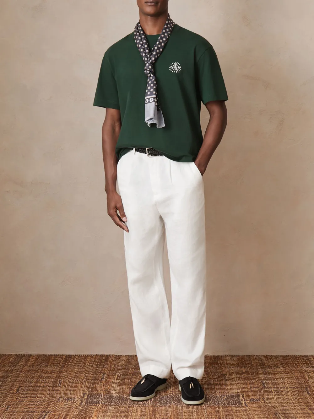 Men's Cotton Casual Holiday Style Short Sleeves