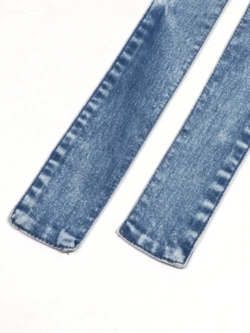 Halter Denim Casual Dress