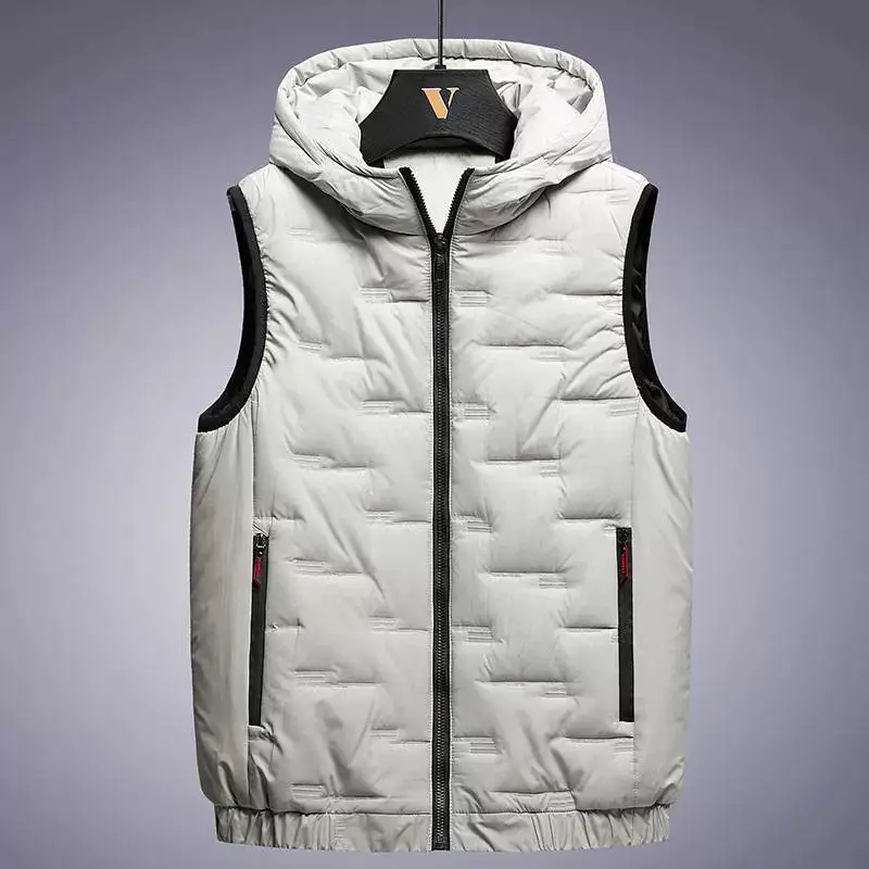 Quilted Hooded Insulated Vest