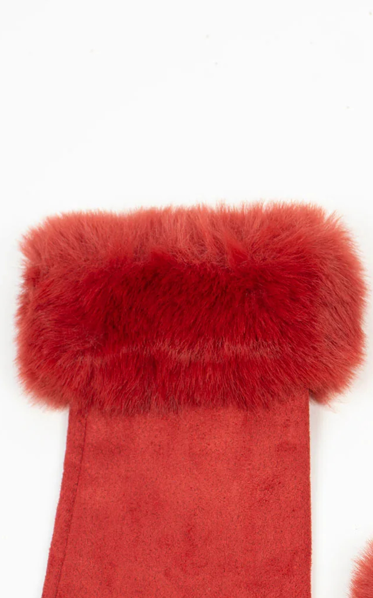 Creative Fingerless Fleece Gloves For Women