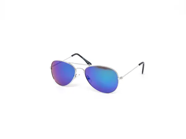 12-Pack Kids Aviator Color Mirror Sunglasses
