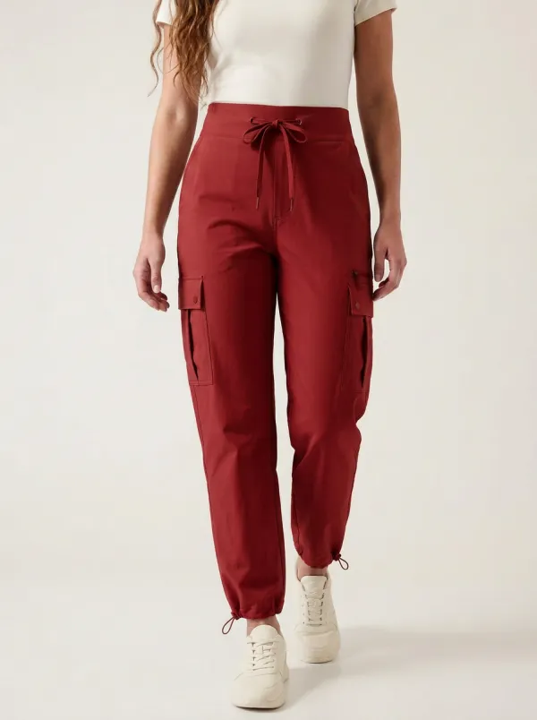 Women's Refined Multi-Pocket Cargo Cargo Work Pants