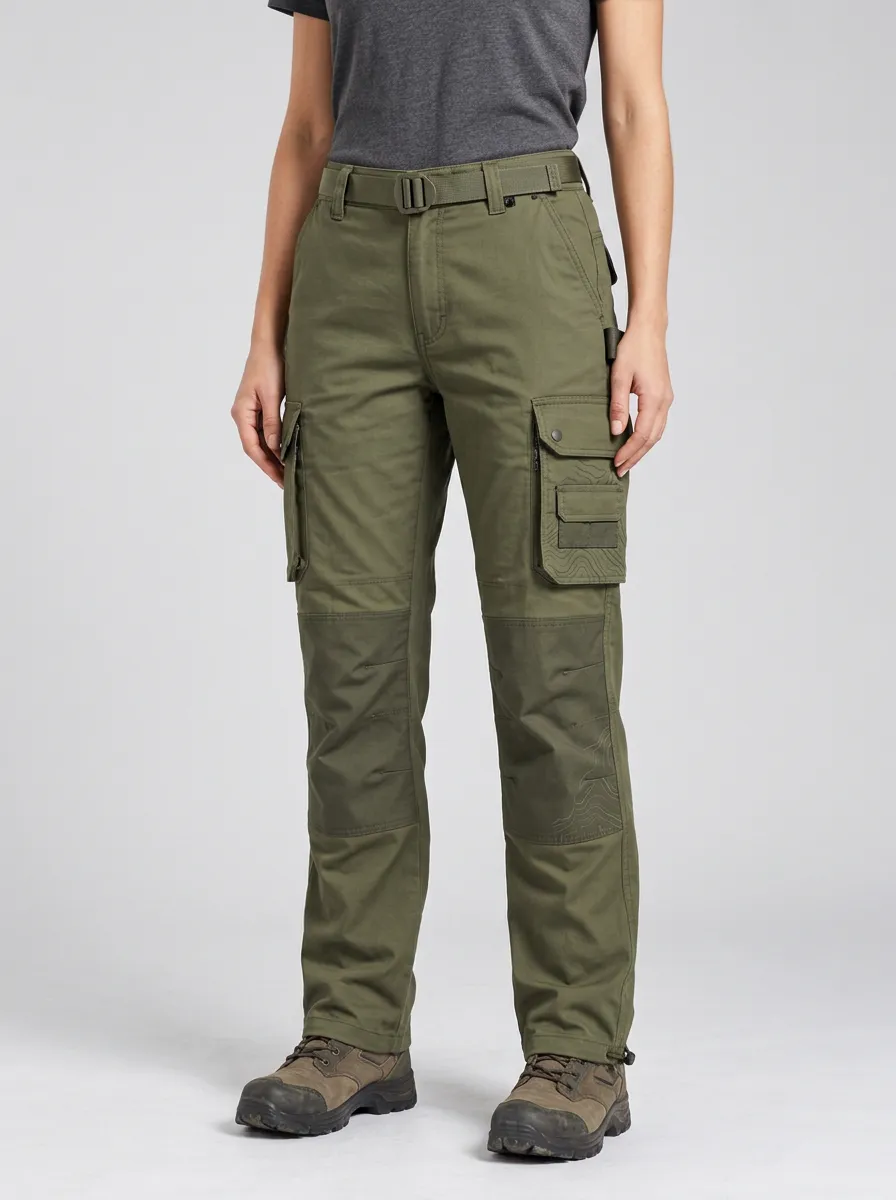 Unisex Workwear Topographic Tactical Work Pants