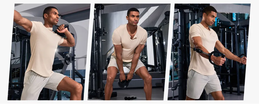 Men's V-Neck Short Sleeve T Shirt