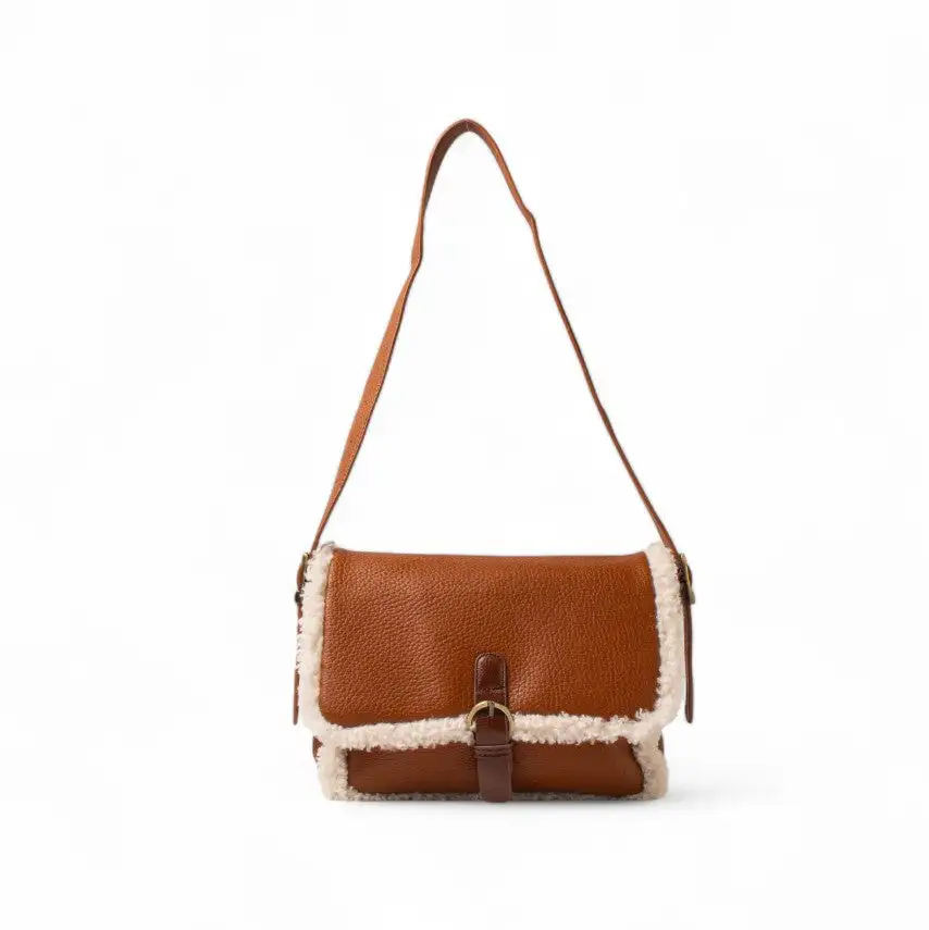 Modern Shoulder Leather Handbag