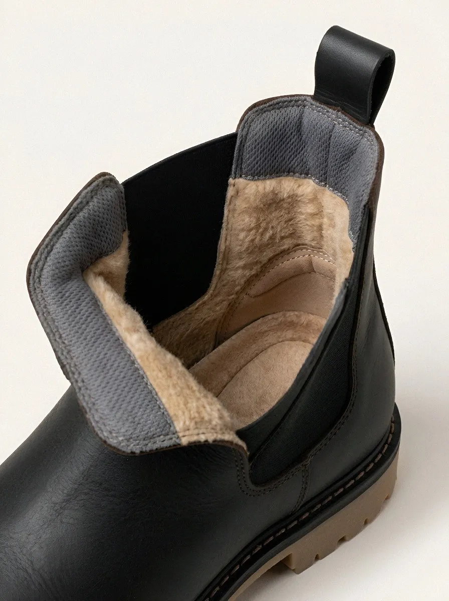 Unisex Chelsea Lug Sole Work Boots