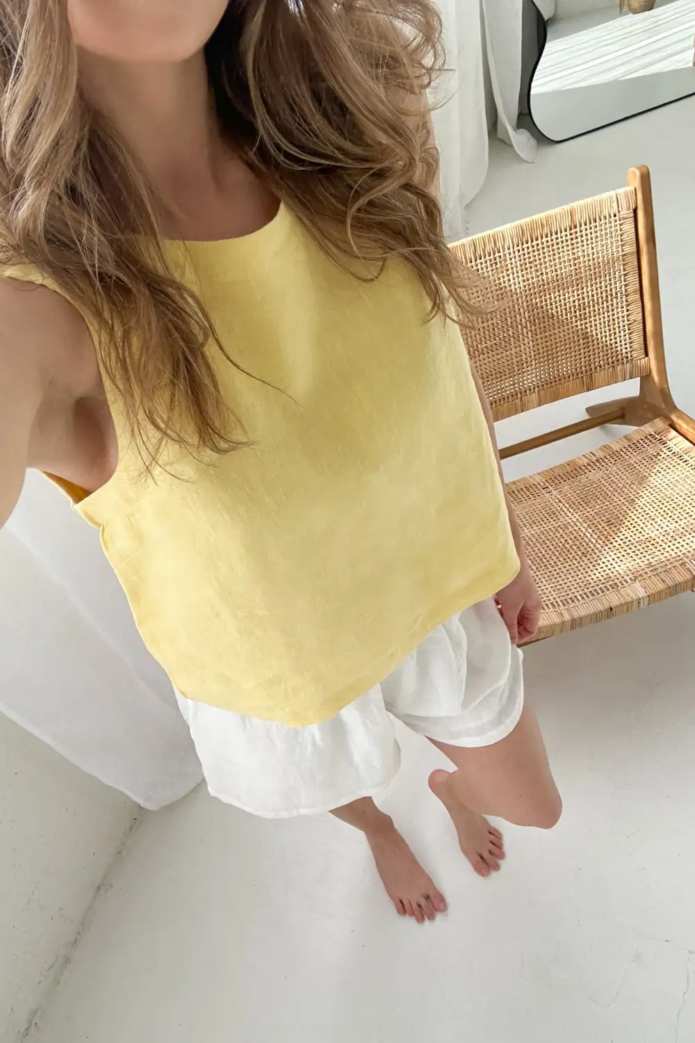 Soft Linen Blend Top